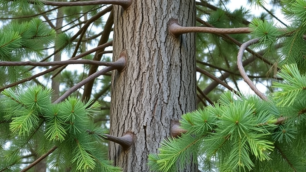 After: Restored pine health after trunk injection Kansas City