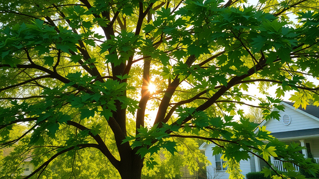 Healthy Kansas City ash tree with vibrant green leaves post-emerald ash borer treatment