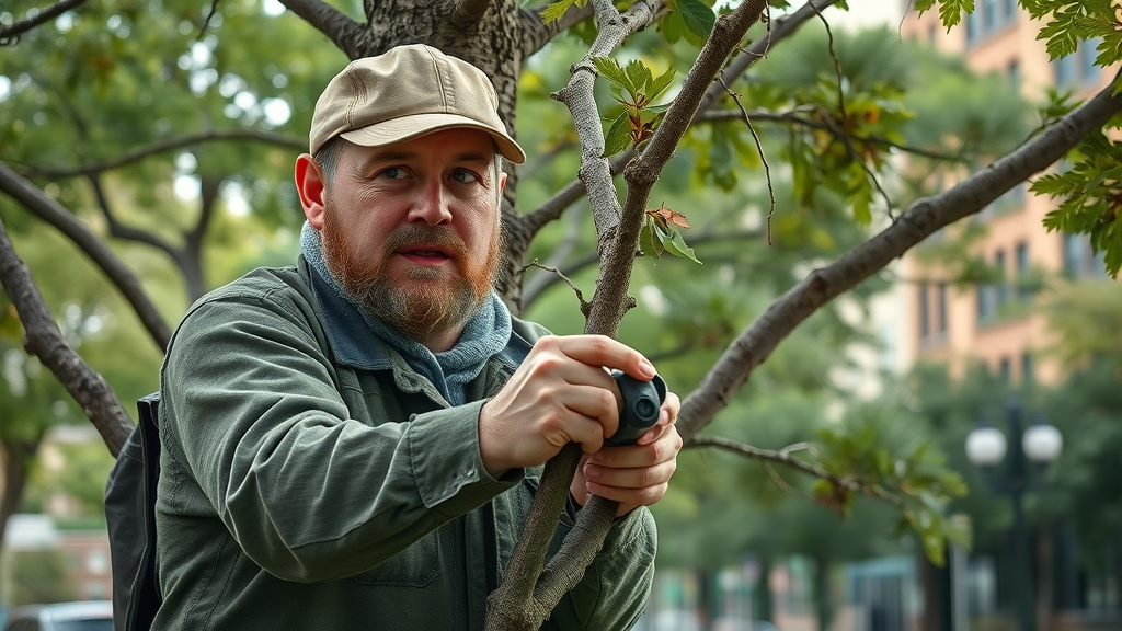 tree specialists Kansas City urban forest arborist trimming mature tree