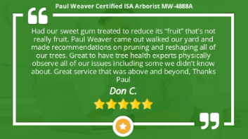 Paul Weaver Arborist Kansas City