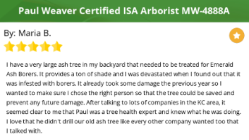Paul Weaver Arborist Kansas City